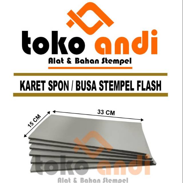 

KARET STEMPEL FLASH 15x33