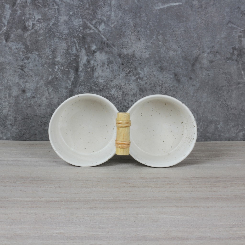 Lumosh - Ceramic Duo Sauce Dish