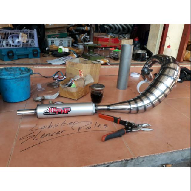 Knalpot Udang Lobster No PHP Muffler
