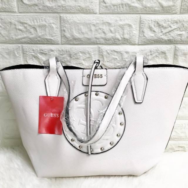 Tas guess tote bag free pouch