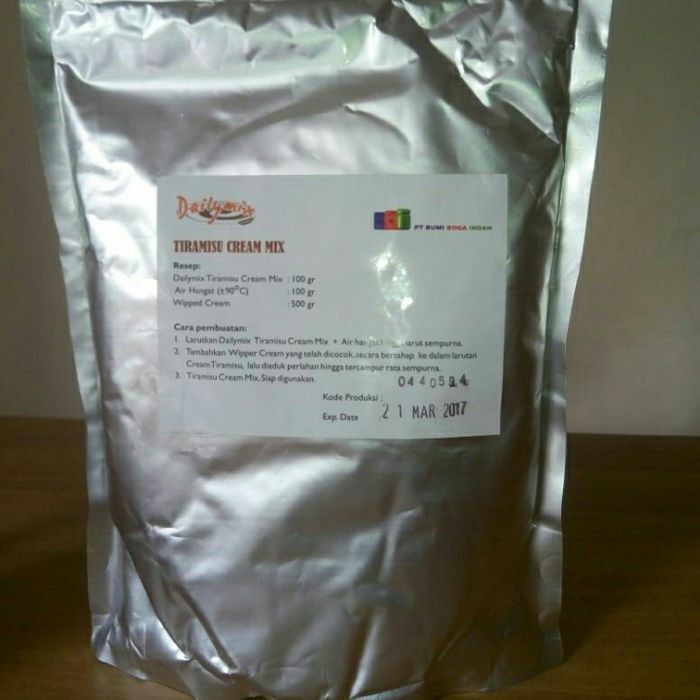 

Terbatas - Bahan Kue Tiramisu Cream Mix - Fond