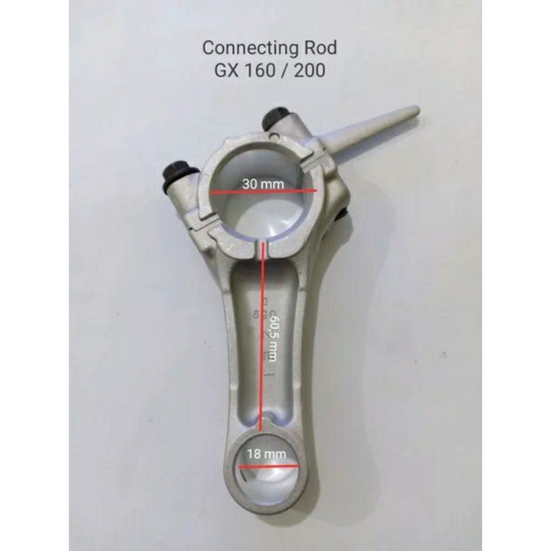 conrod gx160 setang seher gx160 gx200 size std