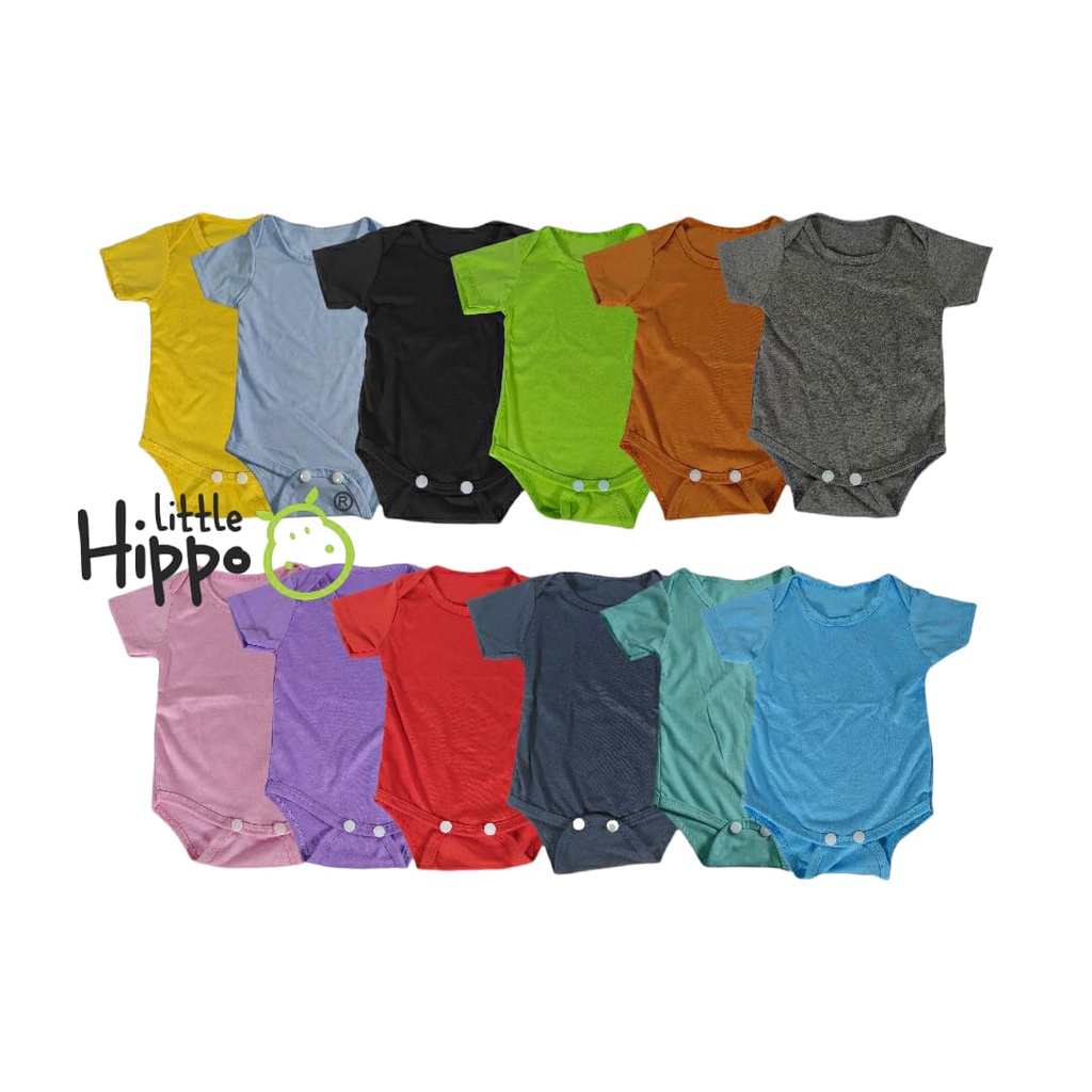 Jumper Bayi Baju Bayi 0-6 bln Baju Bayi Perempuan Baju Laki Laki Newborn BODYSUIT / Baju Bayi Jumper Bodysuits / Katun polos jumpsuit baby / Keiko Katun Jumper Bayi / Cotton Polyester