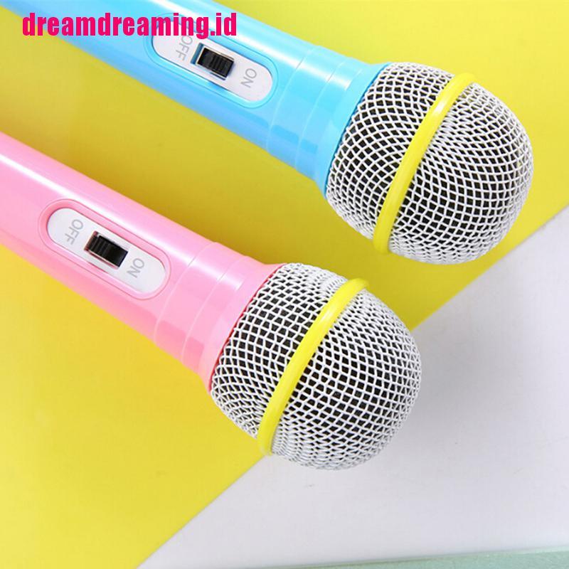 1pc Mainan Edukasi Dini Anak Mesin Boneka Microphone Musik Cerita