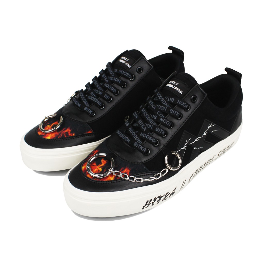 COMINGSOON X BITKA | "SYNDICATE" BLACK SHOES