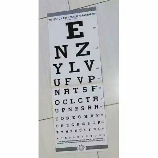 Snellen chart