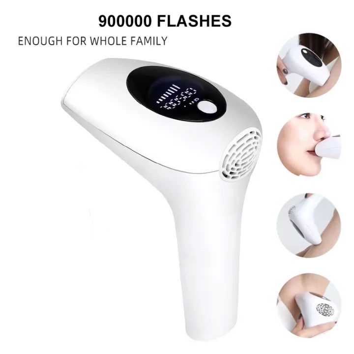 IPL Laser Epilator Permanent Hair Removal 900000 Flashes - AM001 - White