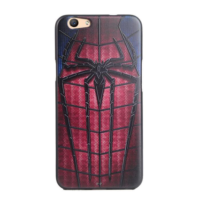 casing silicon 3d oppo f1s f 1s f1 s a59 soft marvel case back cover