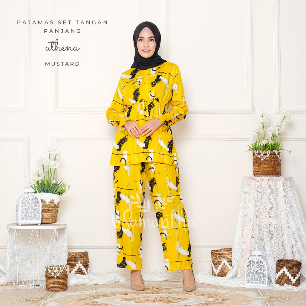 Pajamas Set Celana Muslim BUSUI Friendly