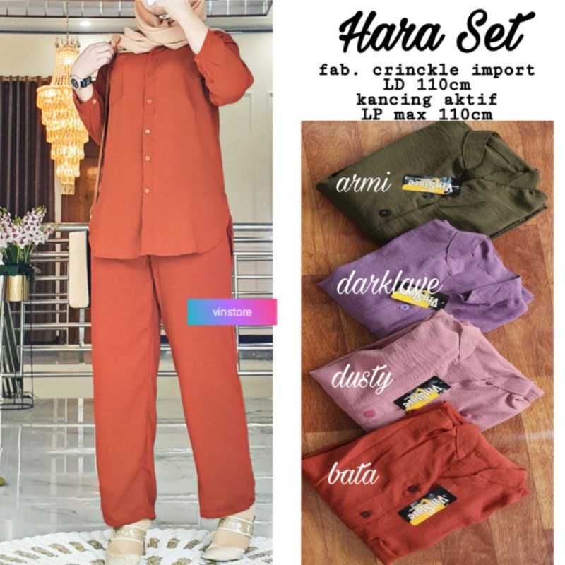 HARA SET CELANA [PASTI ORI] BY VINSTORE SOLO