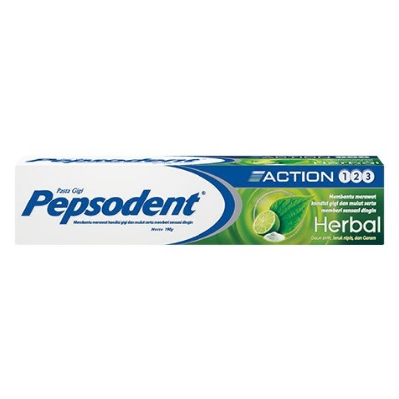 Pepsodent Herbal Action 123 190grm