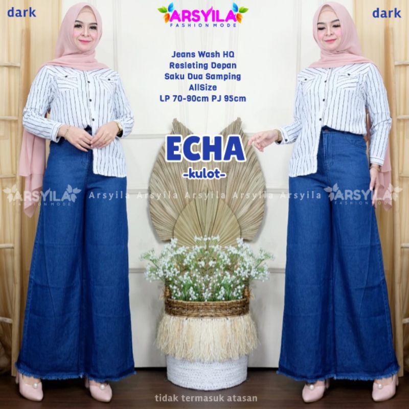 Echa Kulot | Kulot Jeans Wanita