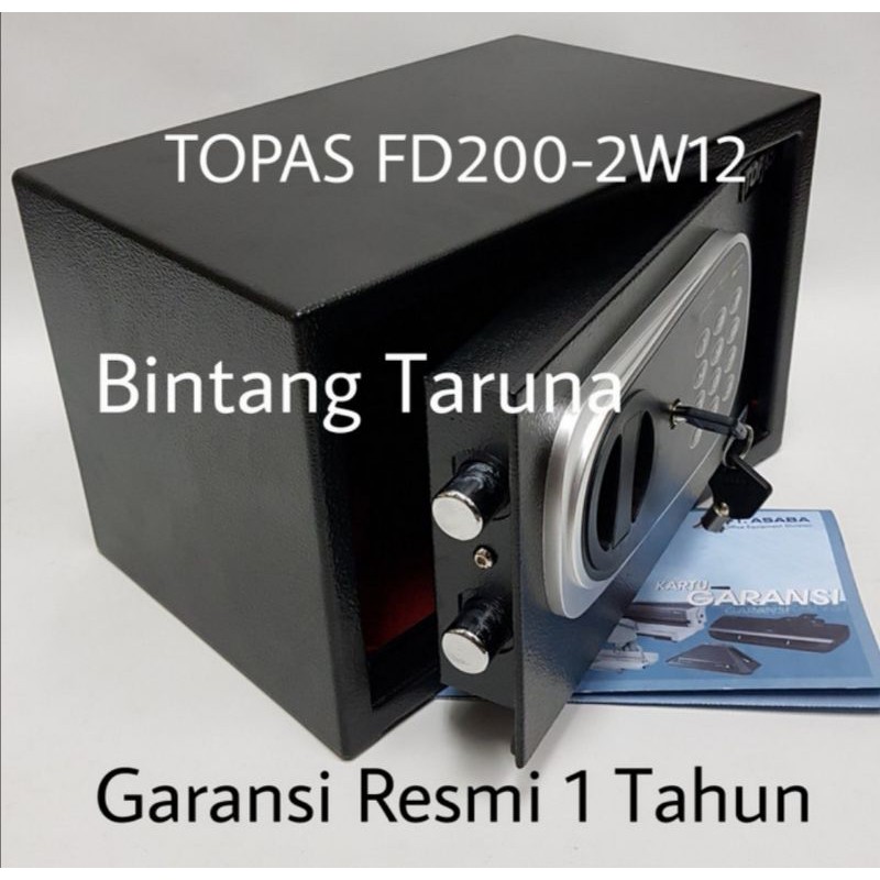 Brankas Topas FD200-2W12 Safe Box TOPAS FD200 Brankas Digital Topas