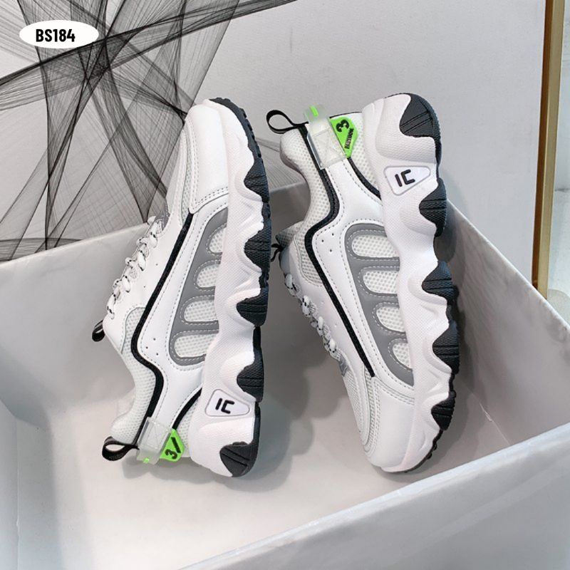 [IMPORT] BS184 - SEPATU SNEAKER WANITA IMPORT PREMIUM SHOES KOREA STYLE - FREE BOX - 76BAGSTORE