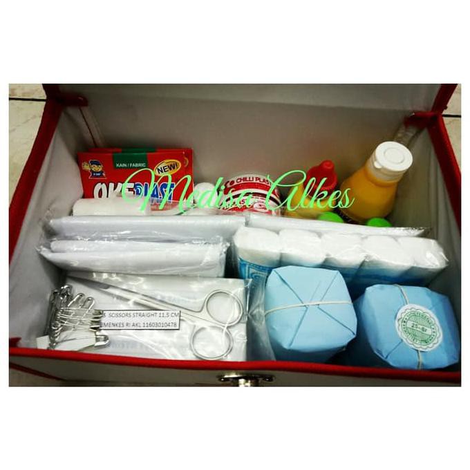 Tas P3K Jinjing/Tas P3K Kotak + Isi