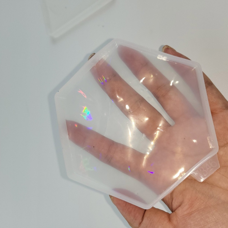 Siy Cetakan Silikon Motif Bayangan Light and Shadow Untuk Diy Craft