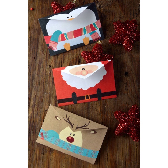 

AMPLOP NATAL-ANGPAO NATAL-custom nama isi 6 pcs