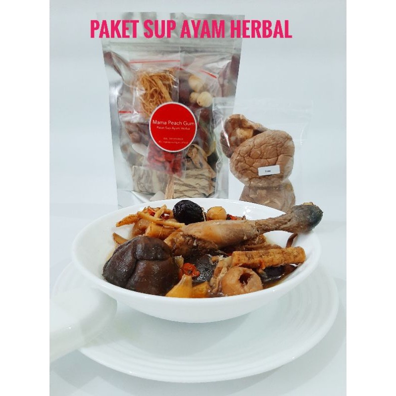 Chicken Herbal Soup Premium 15 bahan  / sup ayam obat / ciakpo / tim ayam obat