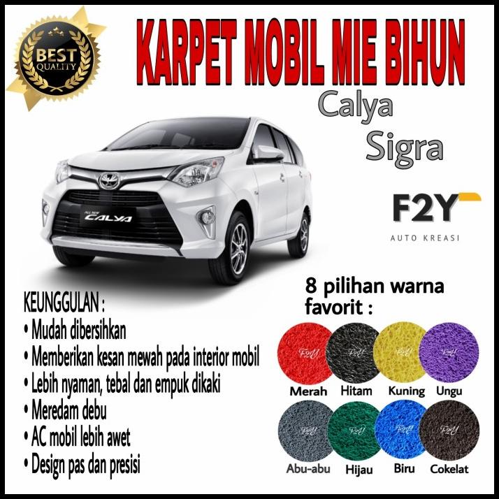 Karpet Mobil Mie Bihun Sigra/Calya 3 Baris