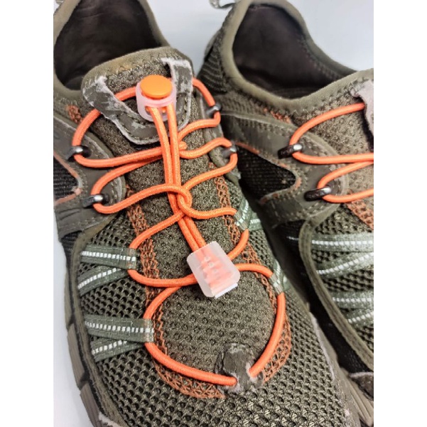 Tali Sepatu Melar Shoe Lock Laces Elastis