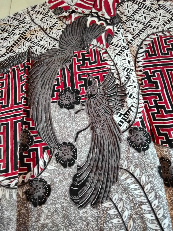 Kemeja Batik Pria Lengan Panjang Size M L Xl Xxl Bswart New Arrival