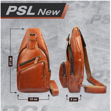 PSL NEW C TAS SLEMPANG KULITSAPI ASLI 100% PREMIUM