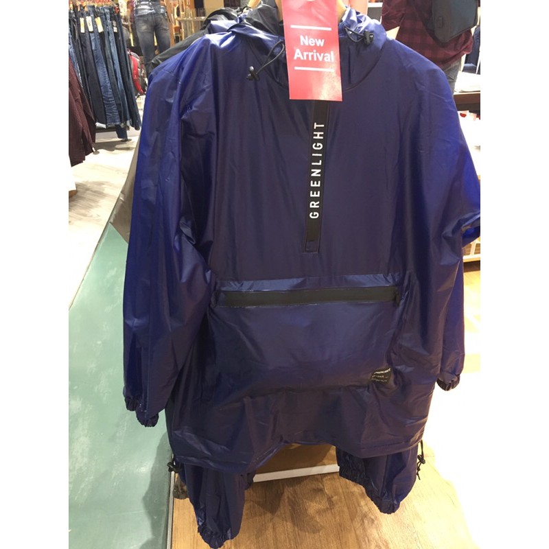 jas hujan greenlight model hudy