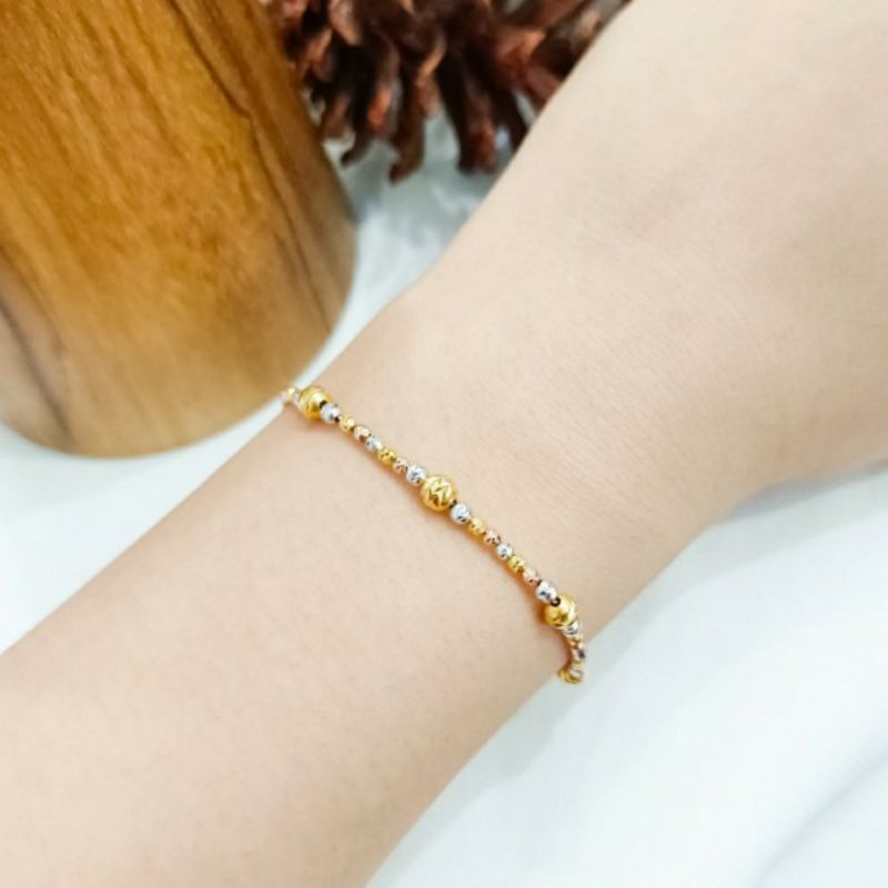 Gelang Wanita Pandora Branded Cantik cocok jadi Hadiah Bracelet Gold