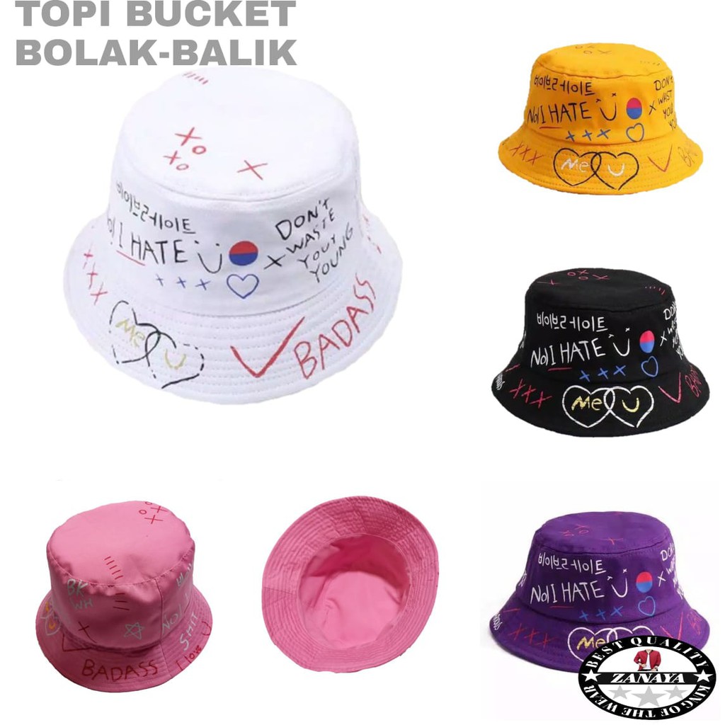 TOPI BUCKET KOREA/TOPI BUCKET WANITA/TOPI FISHERMAN/TOPI BUCKET TERLARIS/TOPIBUCKET PRIA/TOPI/BUCKET