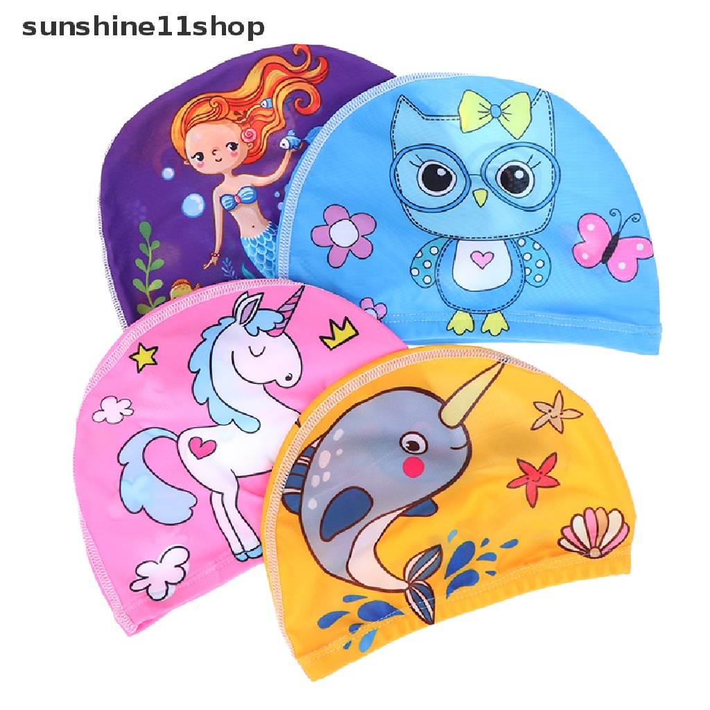 Sho Topi Renang Anak Laki-Laki / Perempuan 2-5 Tahun Motif Kartun