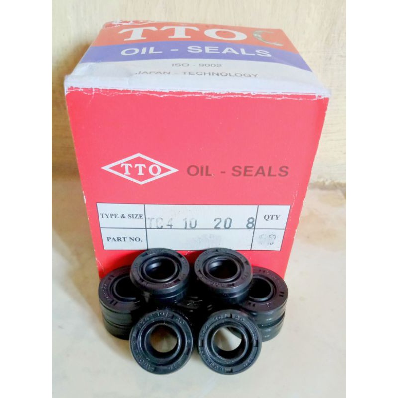 Oil Seal shock breaker belakang. Yamaha Mio,Xeon,Fino 10x20x8 (1 PCS)