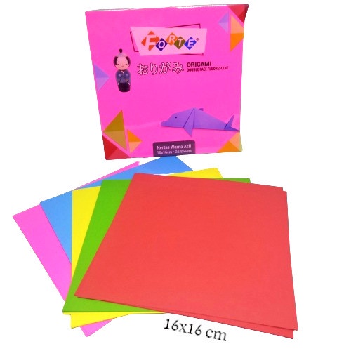 

Kertas Lipat ( Origami ) Forte 16 x 16 cm - 25 lembar