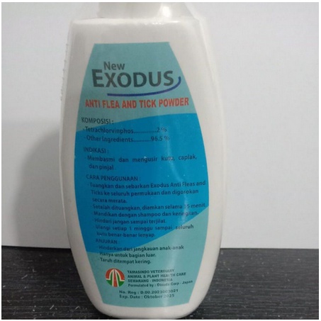 EXODUS FLEA &amp; TICK POWDER BEDAK KUTU CAT KITTEN