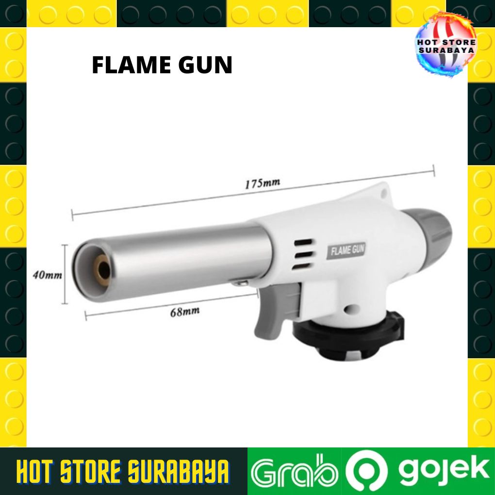 Flame Gun / Portable Gas Torch / Blow Torch/ Pemantik Api HOT