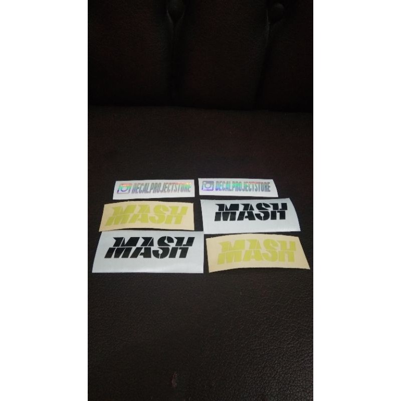 Cutting Sticker Model MASH SF FIXED GEAR Fixie Murah Kekinian Berkualitas