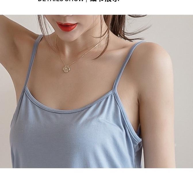 ✥ STL101 • Set kamisol Celana Pendek Import • Baju Tidur Singlet • Fashion Wanita ֍