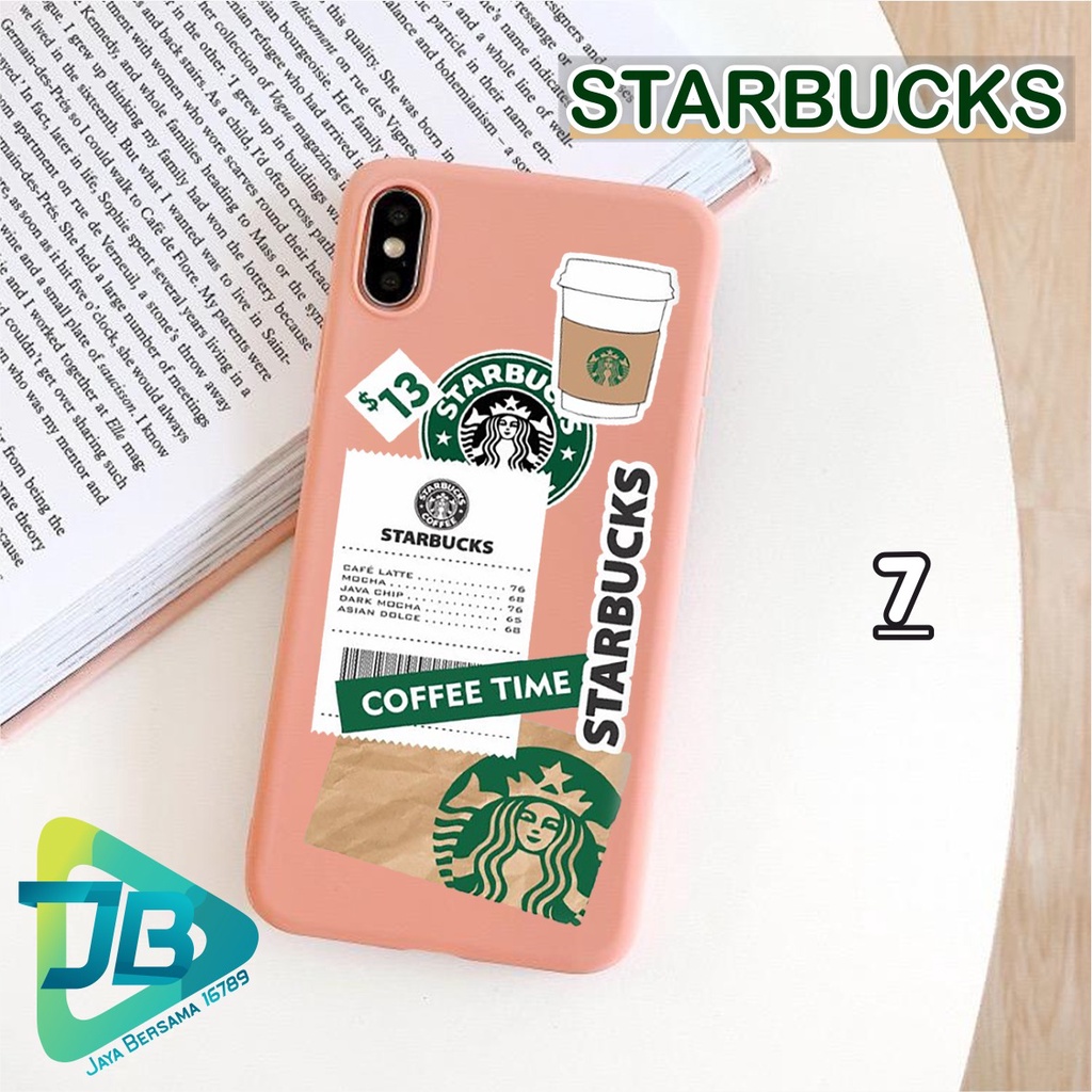 SOFTCASE KOPI ST4RBUCKS OPPO VIVO XIAOMI SAMSUNG REALME IPHONE ALL TYPE JB4850