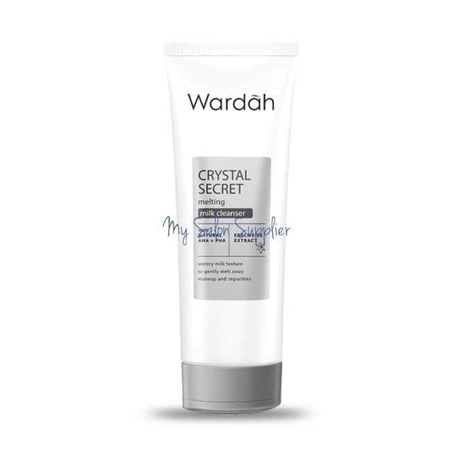 Wardah Crystal Secret Melting Milk Cleanser 100ml