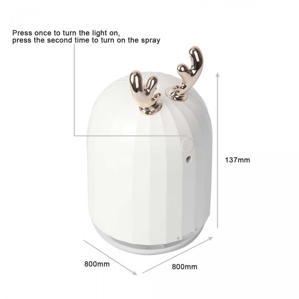 Air Humidifier Aromatherapy Diffuser Cute Design 220ml X10/X20