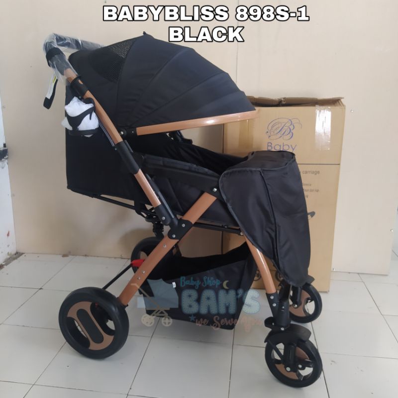 [TERMURAH CARGO JTR] Stroller Wonfuss 511 Baby Bliss 898 S Pliko Stream R Nevada 395 R Creative Most Space Baby SB 6211 6066-1 320 KADO Bayi Anak MURAH-BB 898s-1 Black