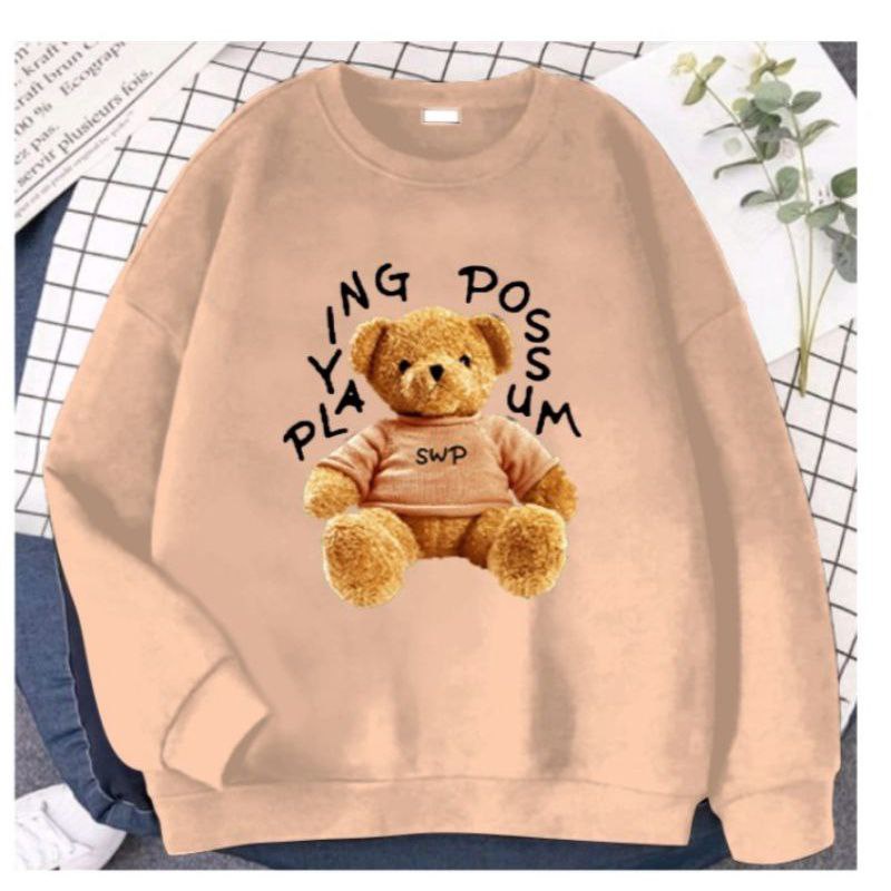 Jaya_CO Sweater Bear Playing