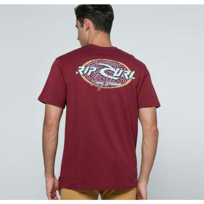 Kaos Ripcurl Fader Tee Maroon