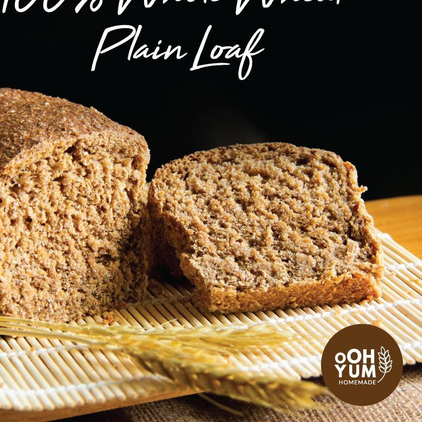 

ya[100% Whole Wheat] oOH Yum Bread Loaf | Roti Tawar Gandum ya KODE(A04B15)