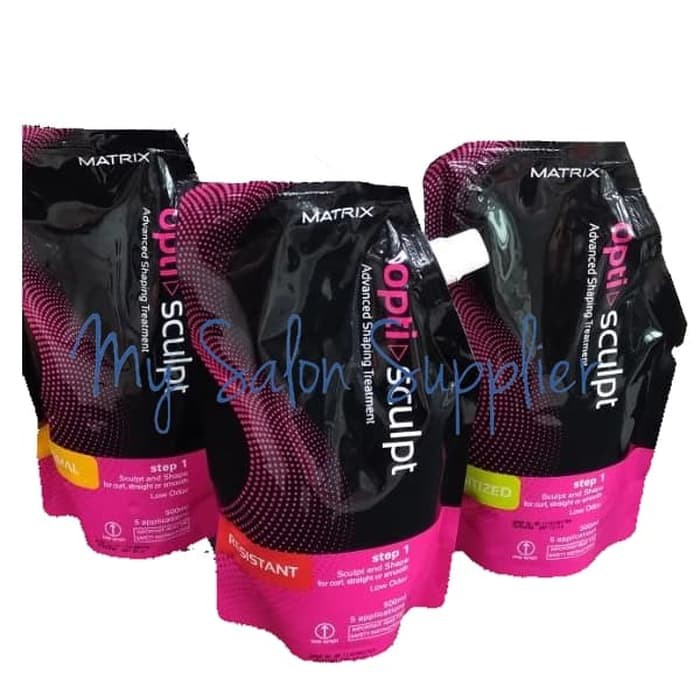 Matrix OptiSculpt Opti Sculpt Obat Smoothing Pelurus Rambut Step 1 500g