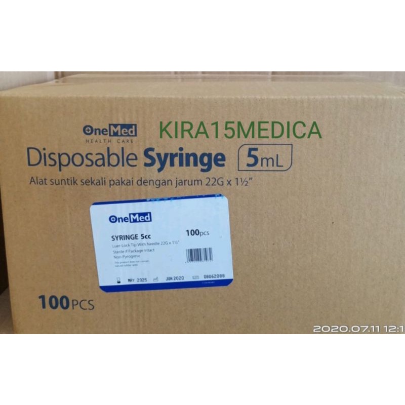 syringe 5 cc onemed