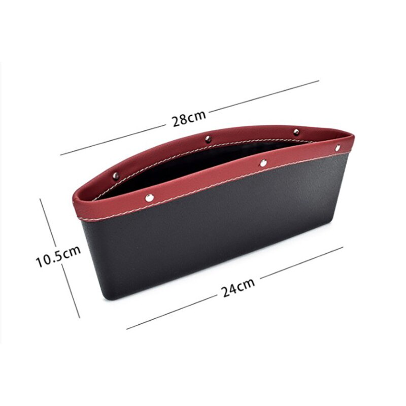 Kotak Penyimpanan Celah Kursi Mobil Interior Kursi Celah Samping Organizer Box Kantong Penyimpanan Mobil Multi Fungsi Universal Untuk Kunci Kartu Phone Holder Aksesoris