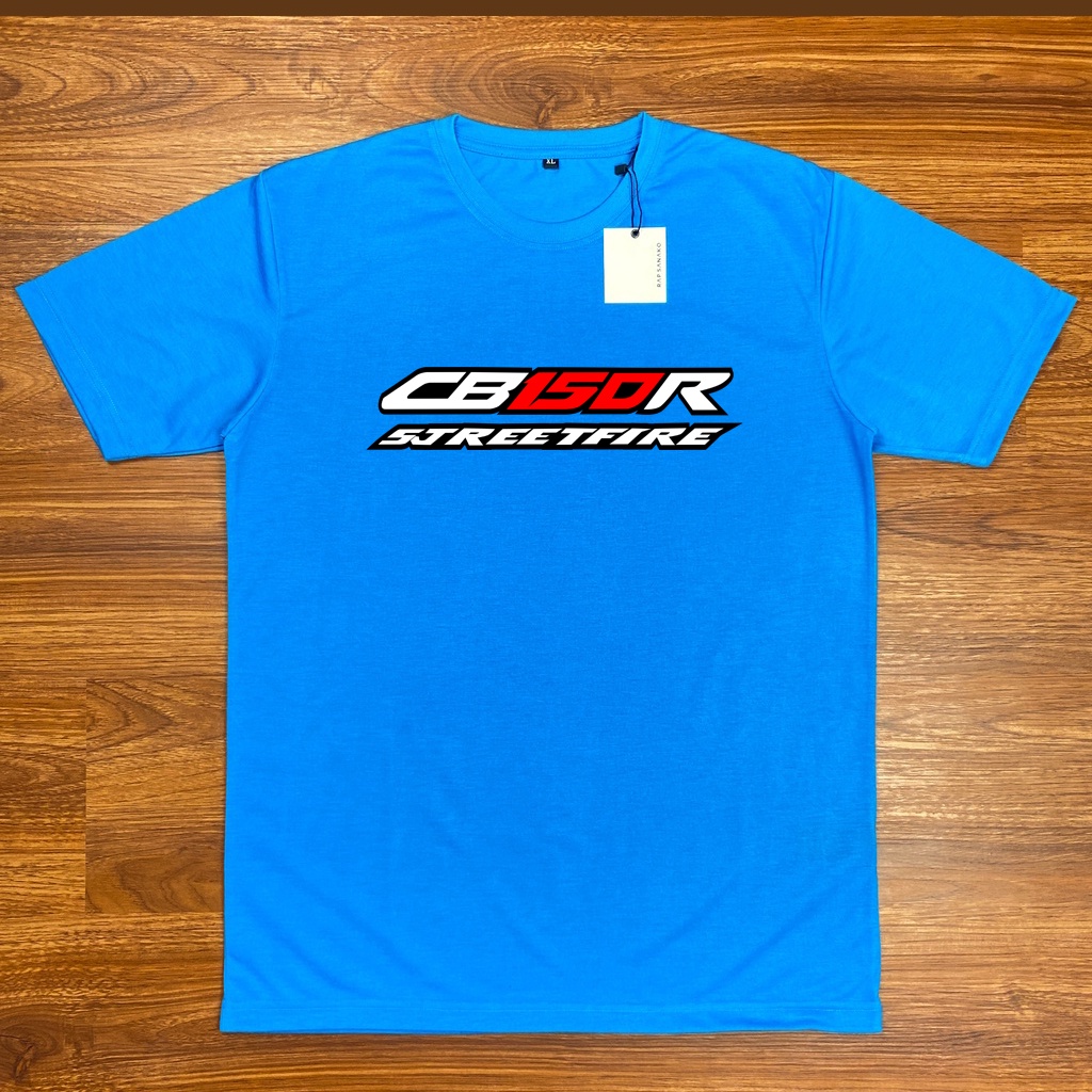 Baju Kaos CB150R Streetfire Lengan Pendek Katun Combed 30s Distro Terbaru