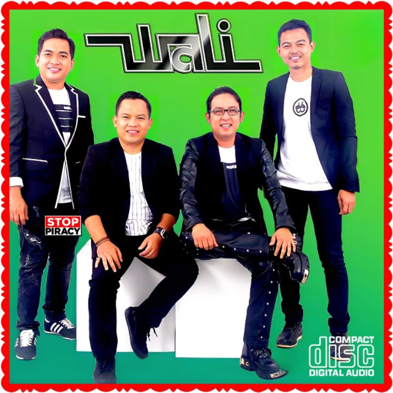 AUDIO CD MOBIL-KASET COMPACT DISC CD AUDIO MUSIK LAGU WALI-LAGU BAND WALI TERLARIS-LAGU POP INDONESI