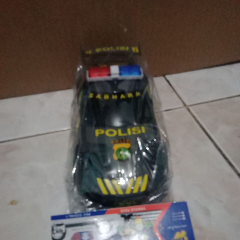 Mainan Mobil Polisi Size Kecil_mobil mobilan_mainan edukasi