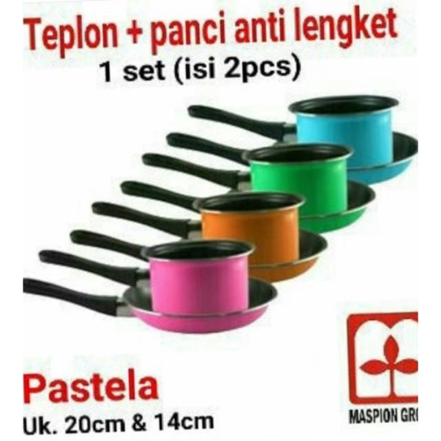 Teplon+panci anti lengket